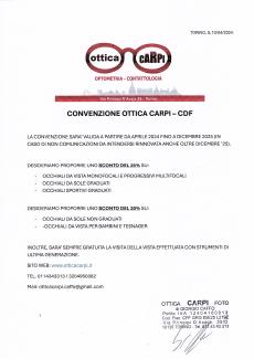 Convenzione Ottica Carpi